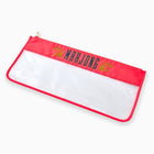 Hot Coral Pagoda Tile Bag