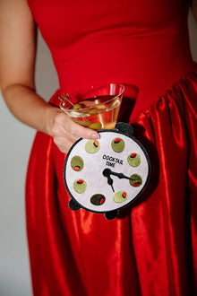 Cocktail Time Linen Cocktail Napkins