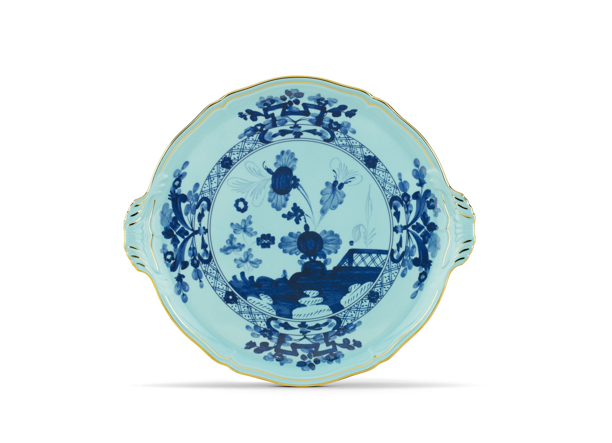 Iris Round Cake Plate, 12"