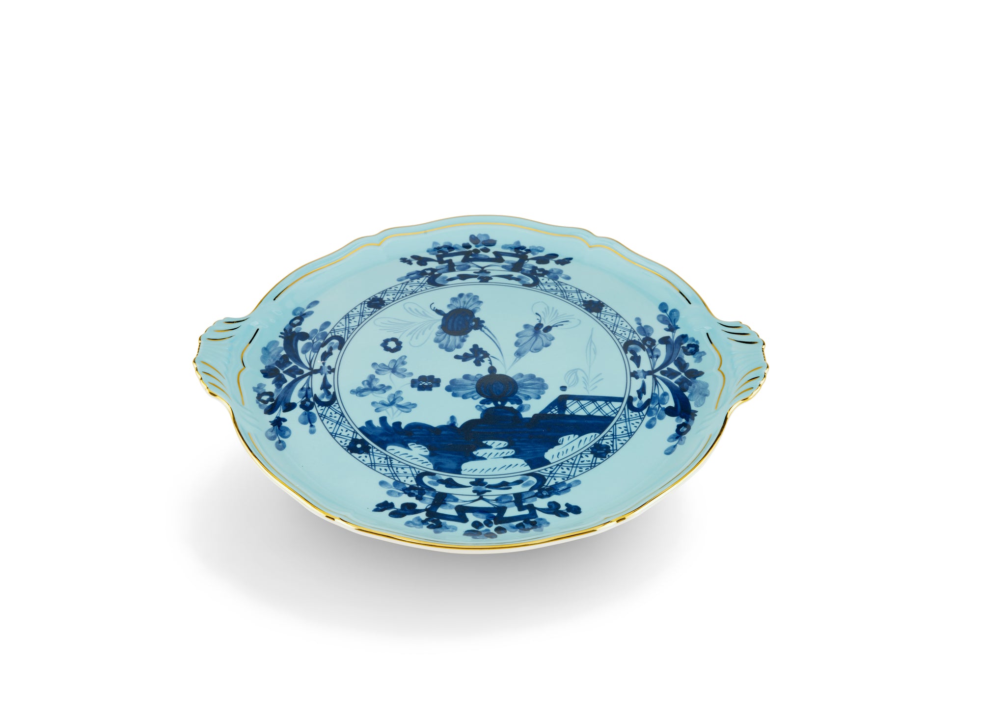 Iris Round Cake Plate, 12"