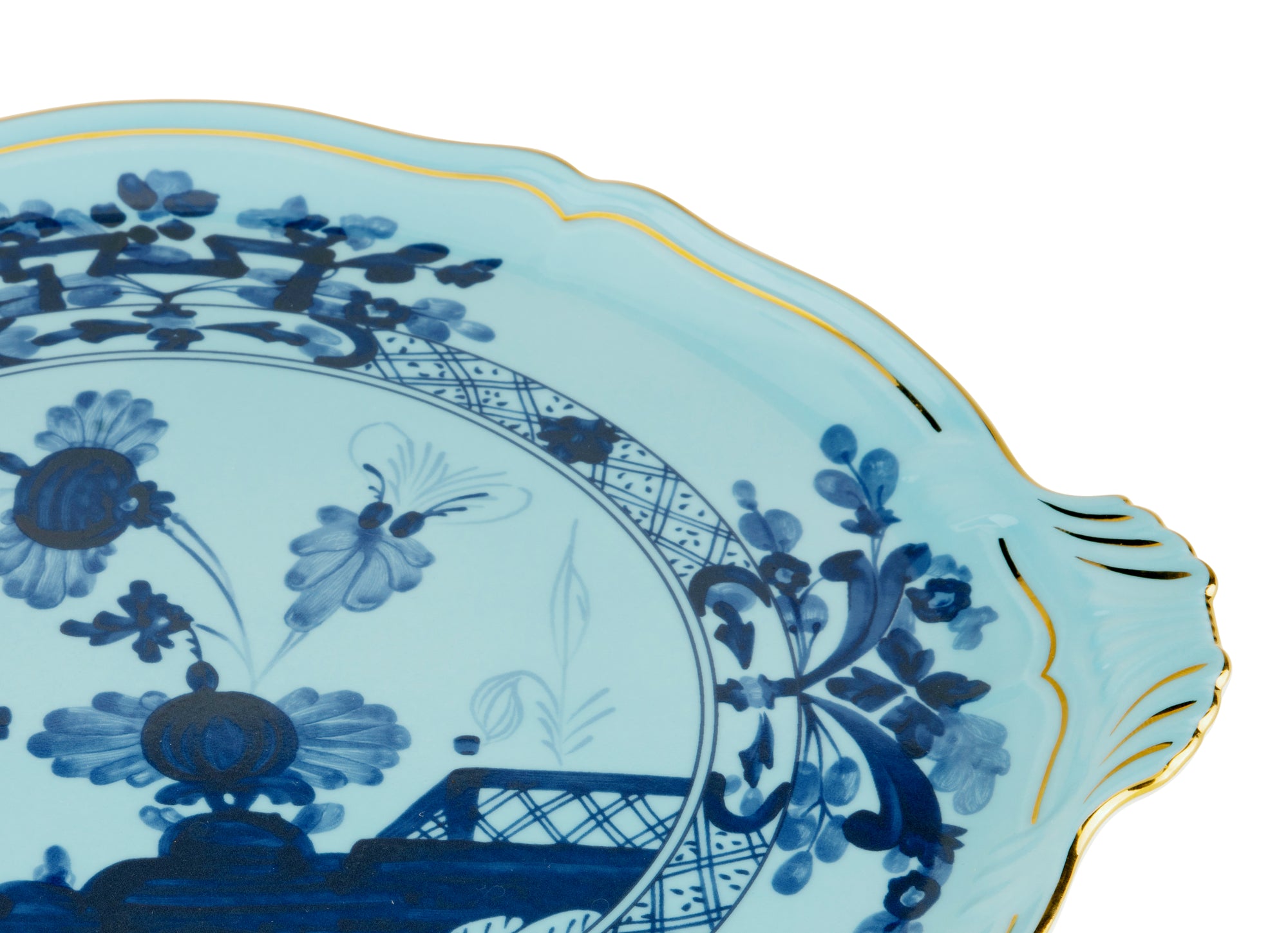 Iris Round Cake Plate, 12"