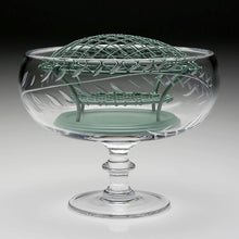 Jasmine Footed Rose Bowl, with wire