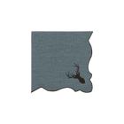 Stag Head Linen Napkin