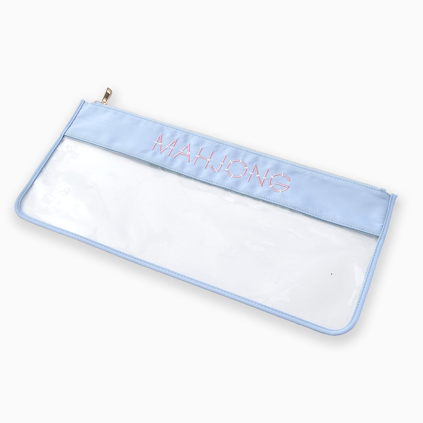 Light Blue Bamboo Tile Bag