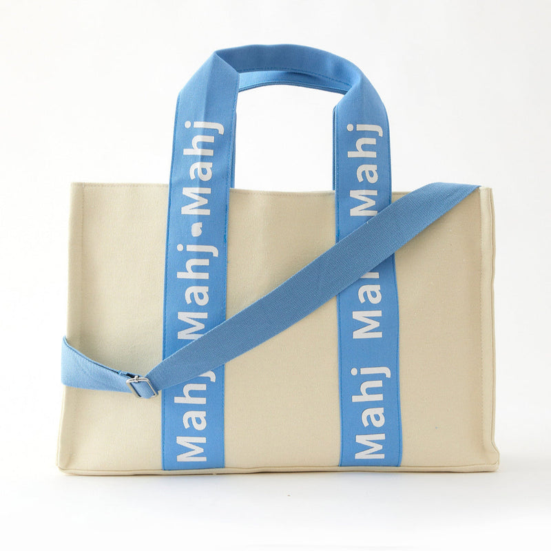Mahj It All Bag, Light Blue