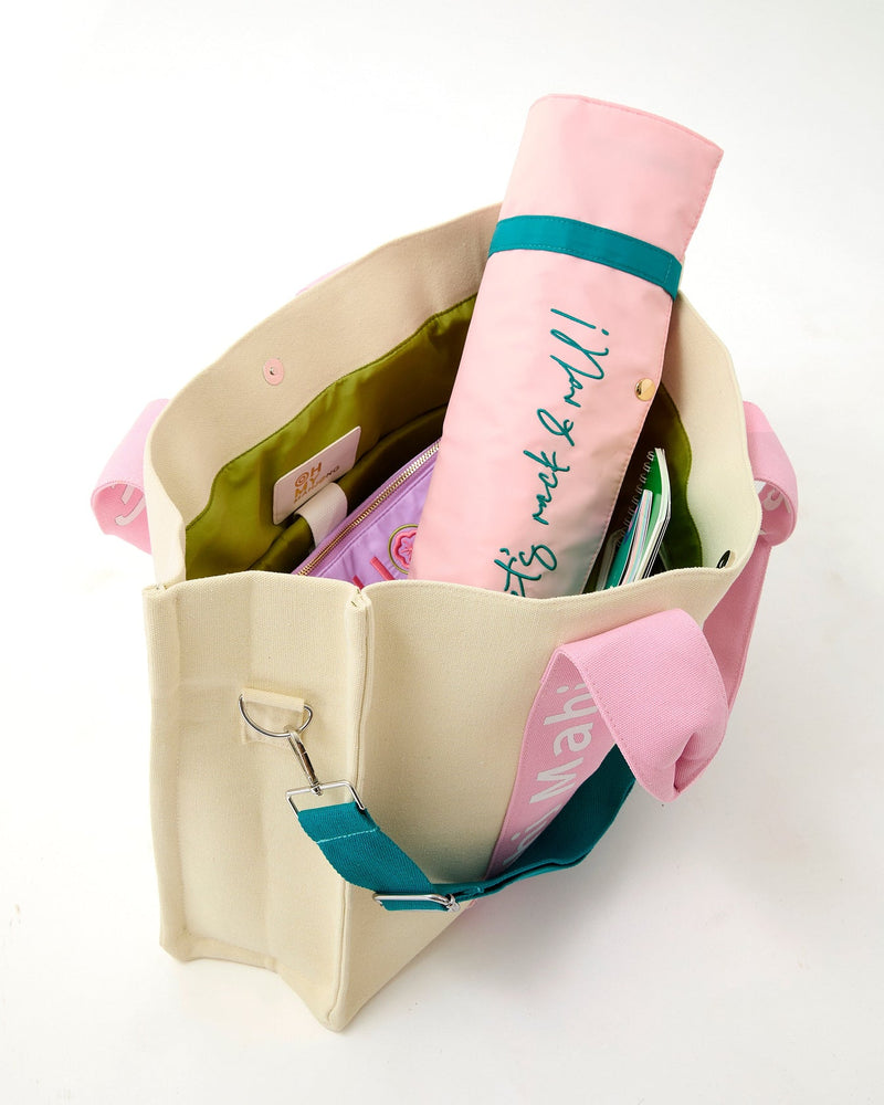 Teal Mahj It All Bag