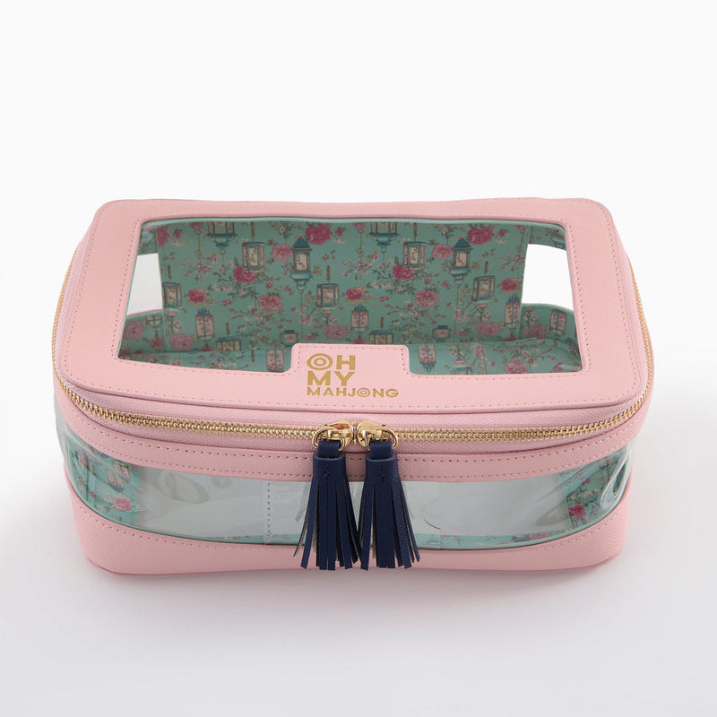 Light Pink Tile Storage Bag
