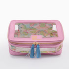 Metallic Light Pink Tile Storage Bag