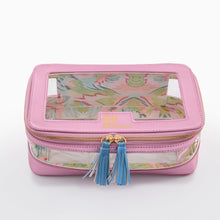 Metallic Light Pink Tile Storage Bag