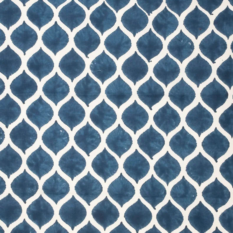 Ikat Blue 60x100" Tablecloth