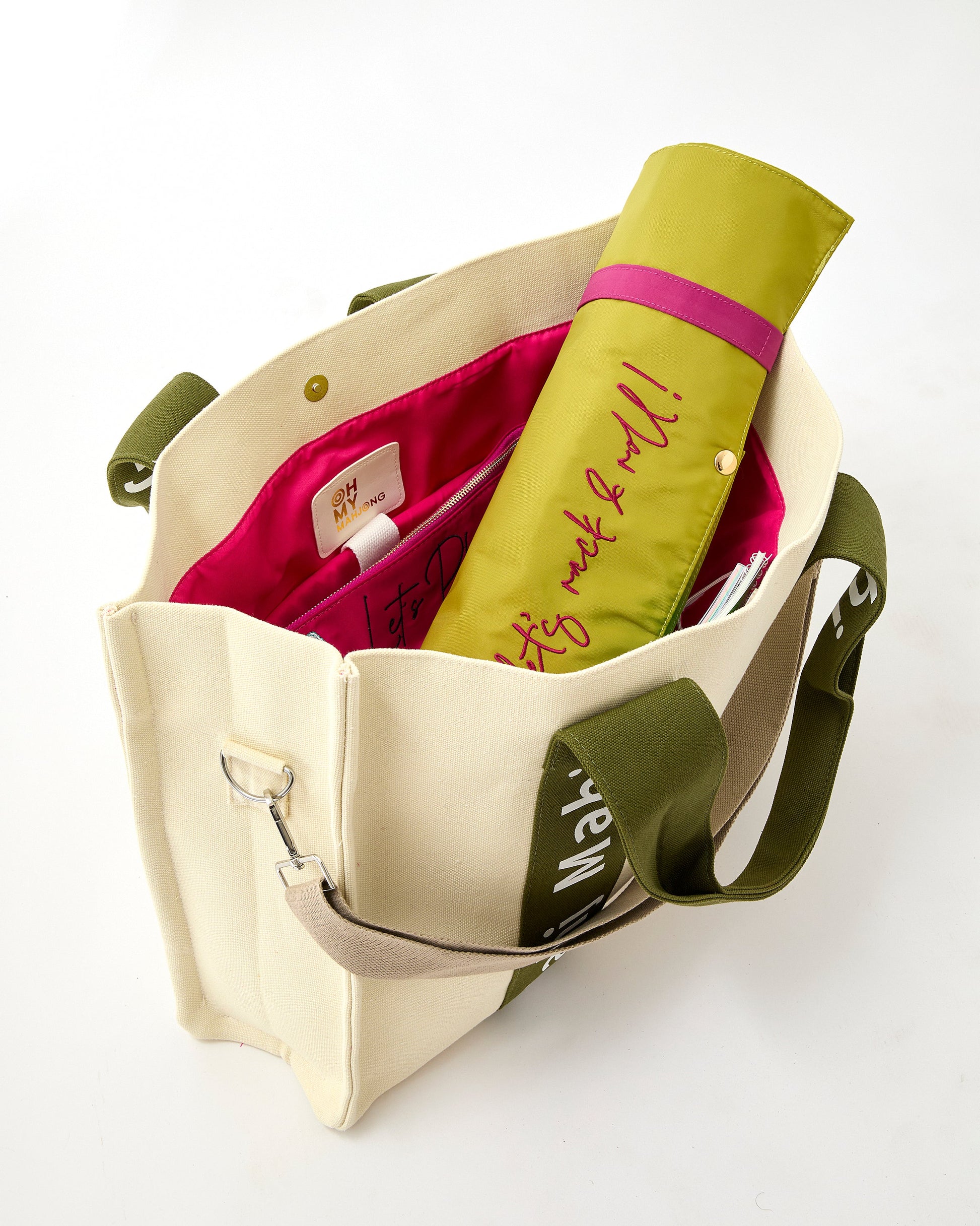 Mahj It All Bag, Olive