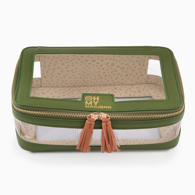 Olive Tile Storage Bag