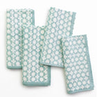 India Hicks Cuban Cross Napkin, Palladian Blue