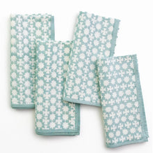 India Hicks Cuban Cross Napkin, Palladian Blue