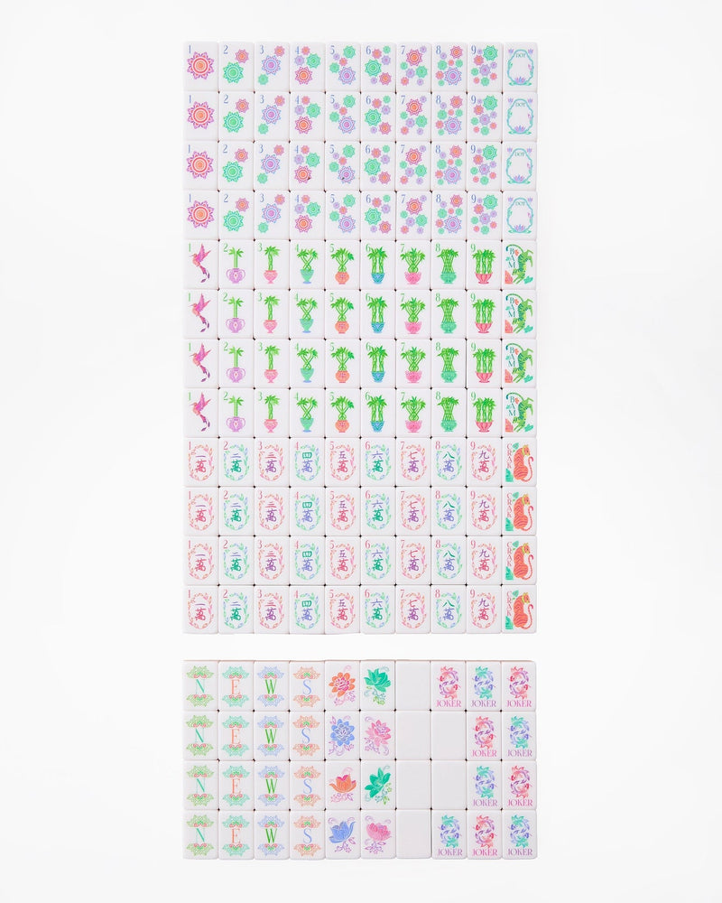 Pearlescent Mahjong Tiles