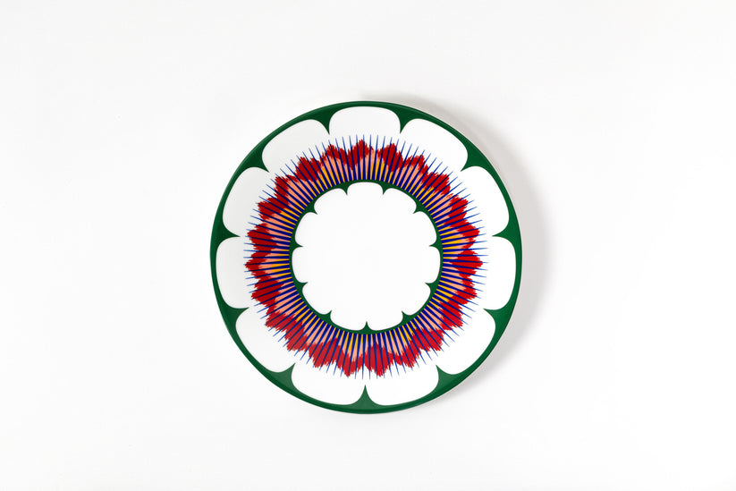 Giverny Green Dinner Plate