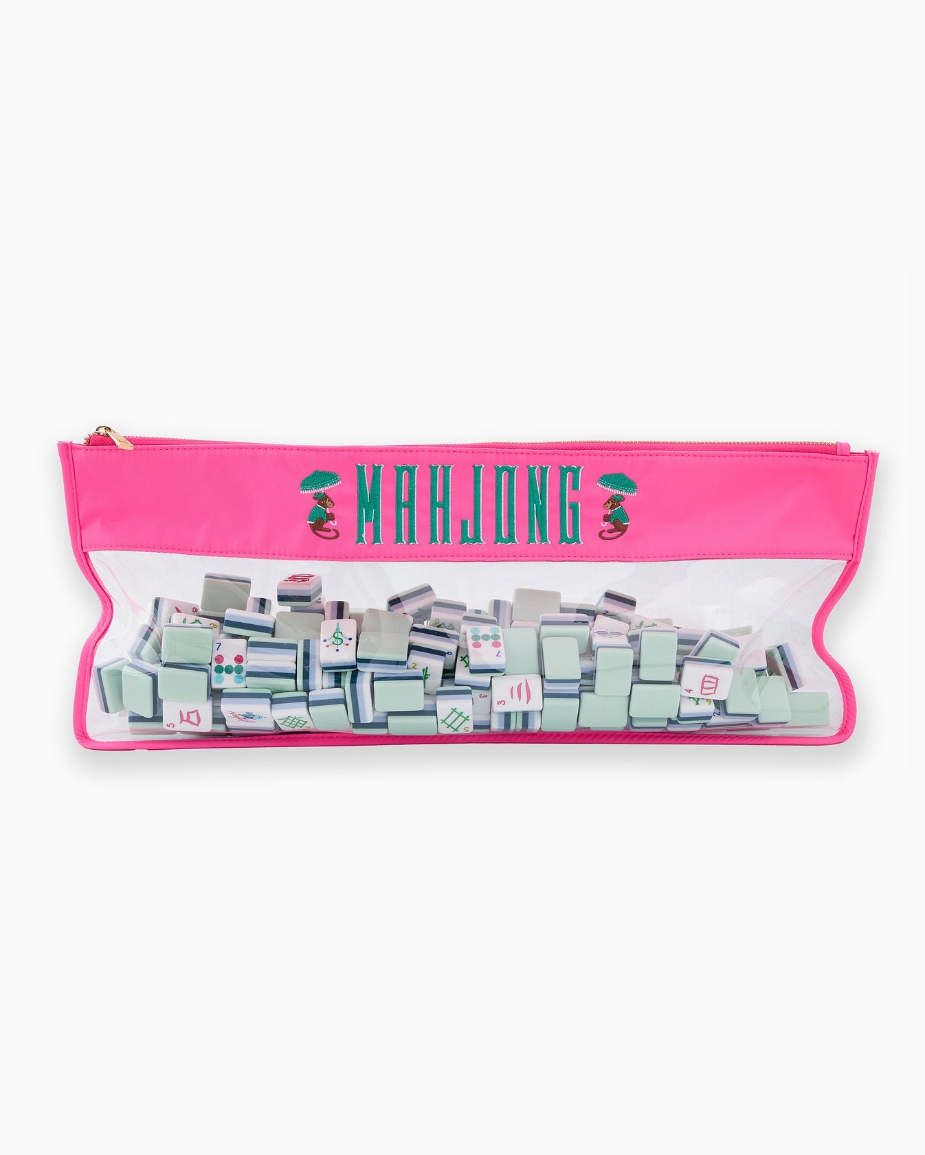 Pink Monkey Tile Bag