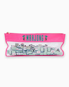 Pink Monkey Tile Bag
