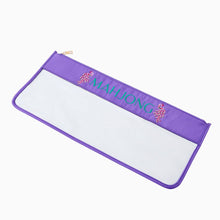 Purple Peacock Tile Bag