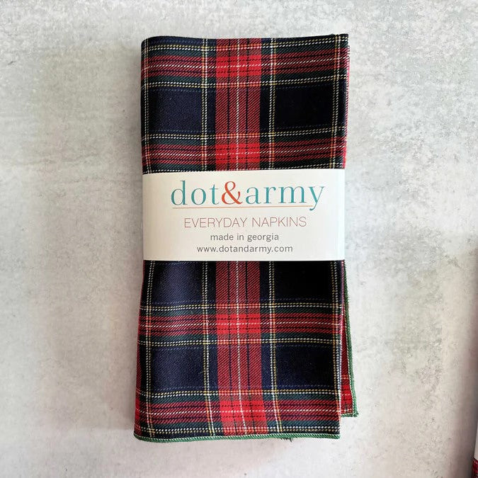 Tartan Cloth Napkins, S/4