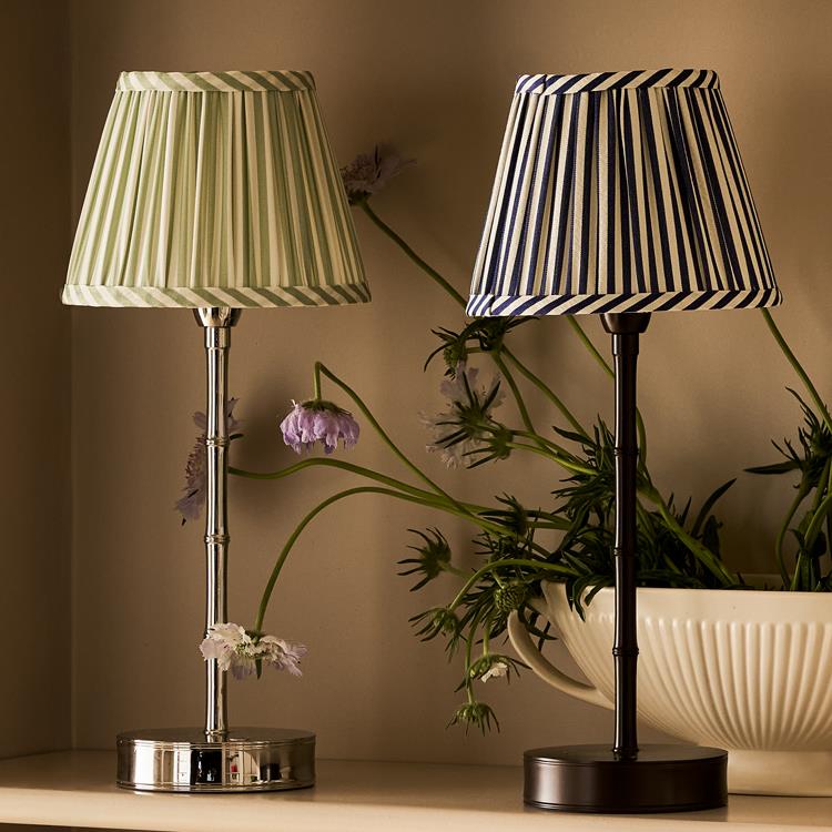Sage Stripe Lampshade