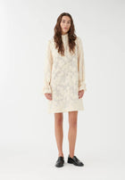 Cream Shift Dress