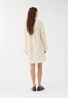 Cream Shift Dress