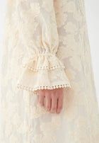 Cream Shift Dress