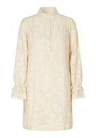 Cream Shift Dress