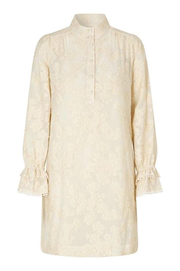 Cream Shift Dress