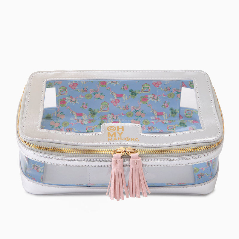 Silver Tile Storage Bag