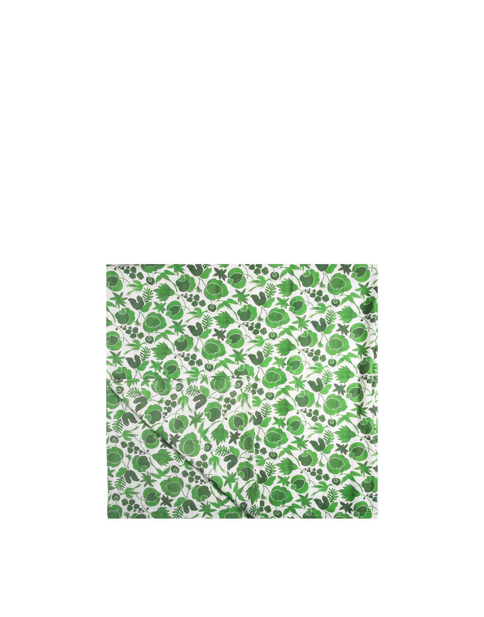 Wildbird Green Tablecloth, 70 x 120"