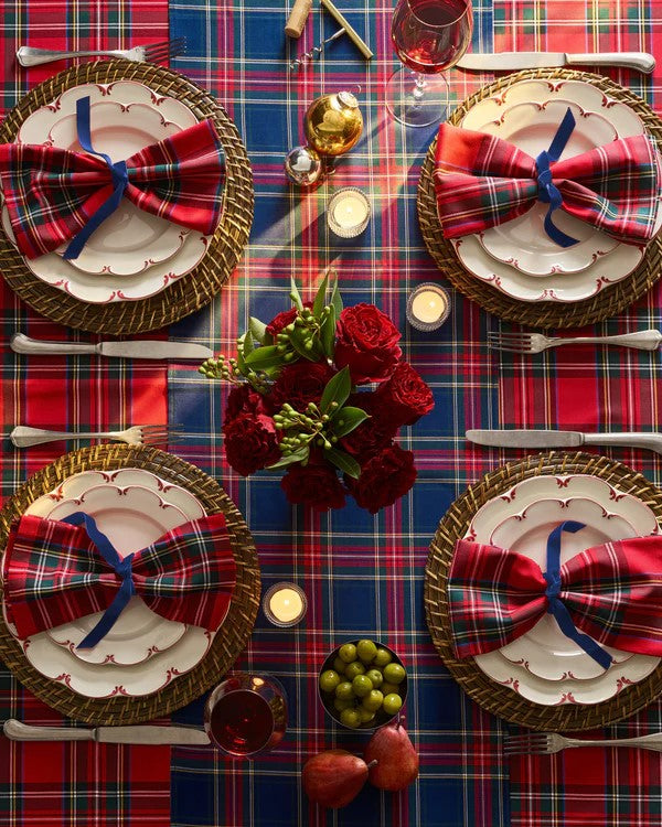 Windsor Tartan Tablecloth, 108x70"