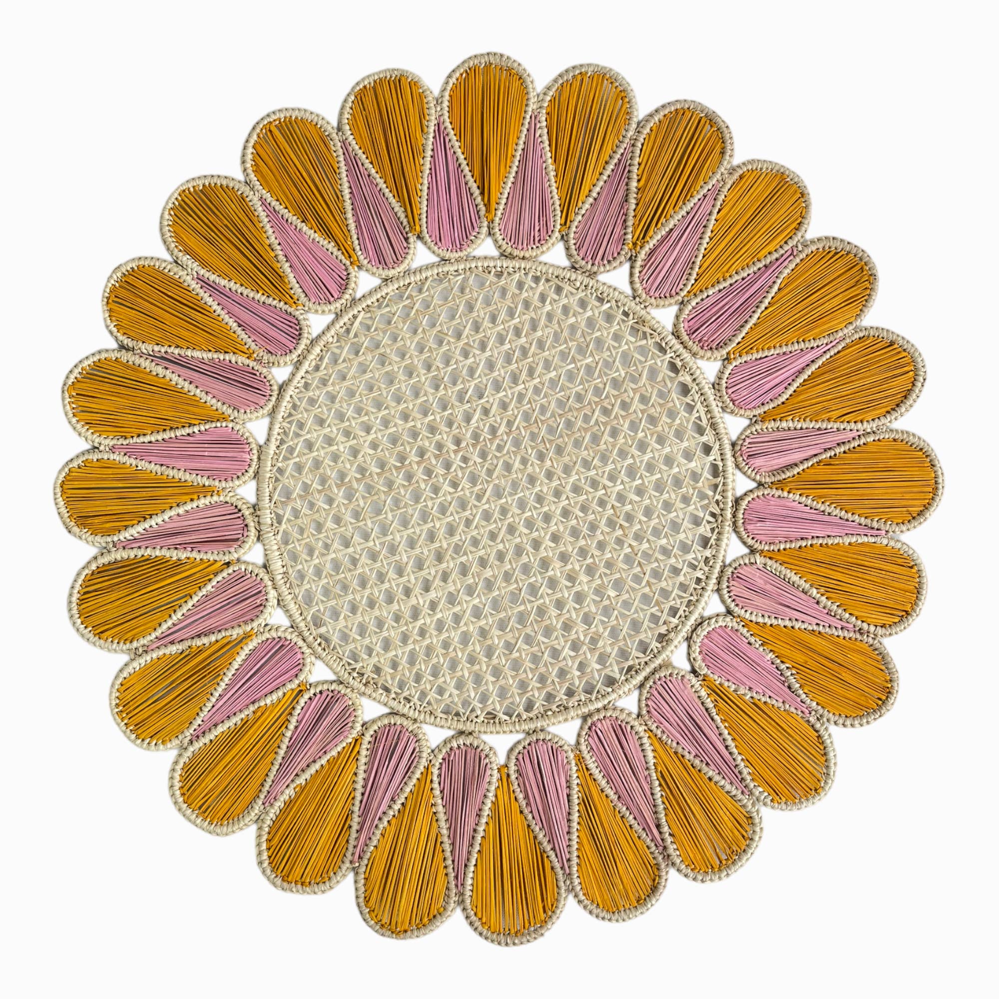 Pink & Orange Drops Placemat